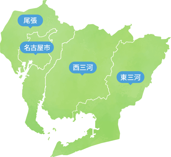 愛知の地図