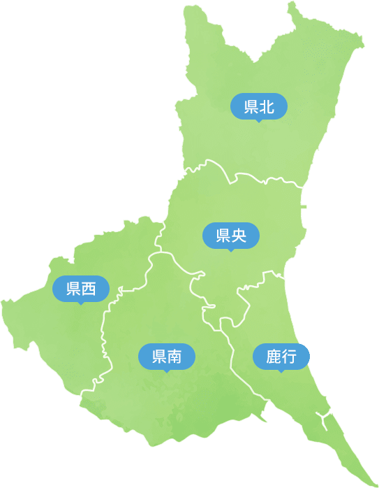 茨城の地図