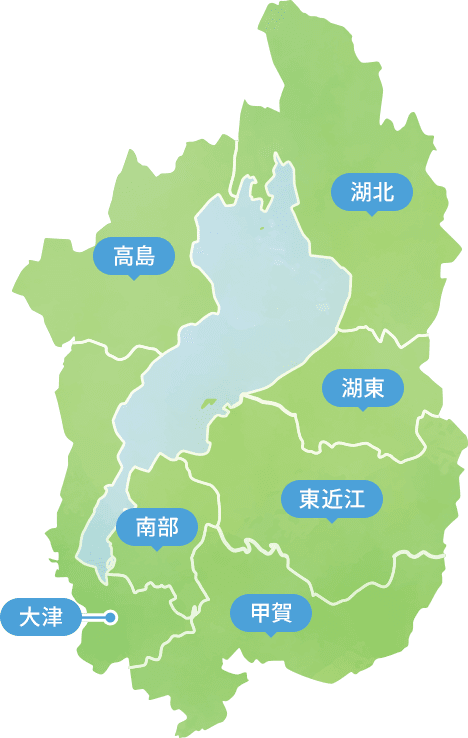 滋賀の地図