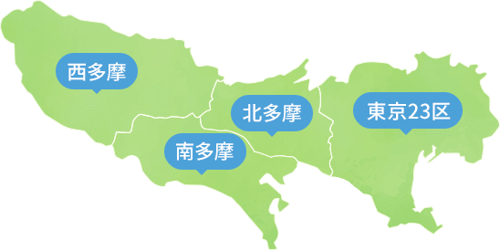 東京の地図